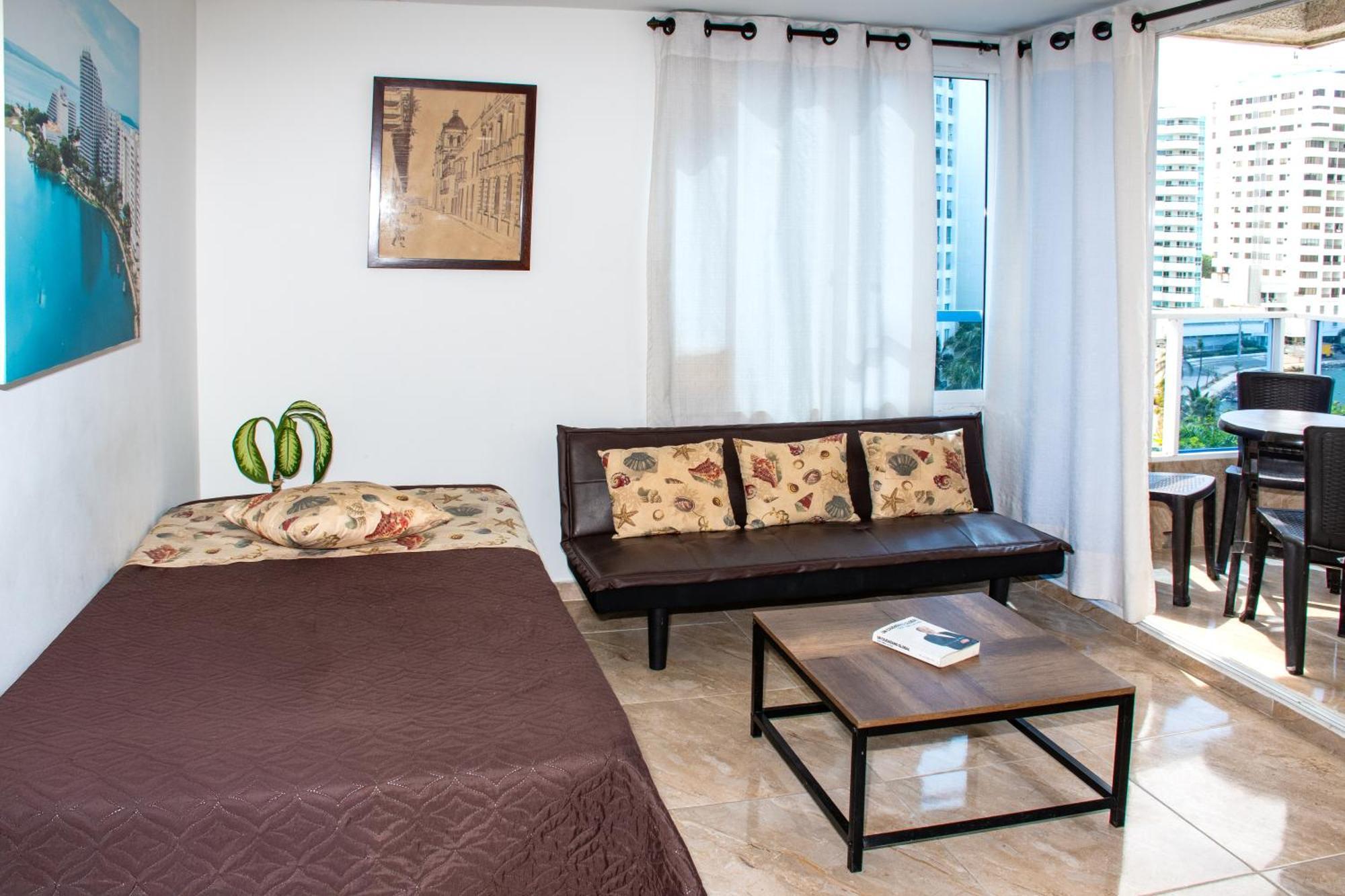 Apartamento Tranquilo Con Hermosas Vistas Cartagena Eksteriør bilde