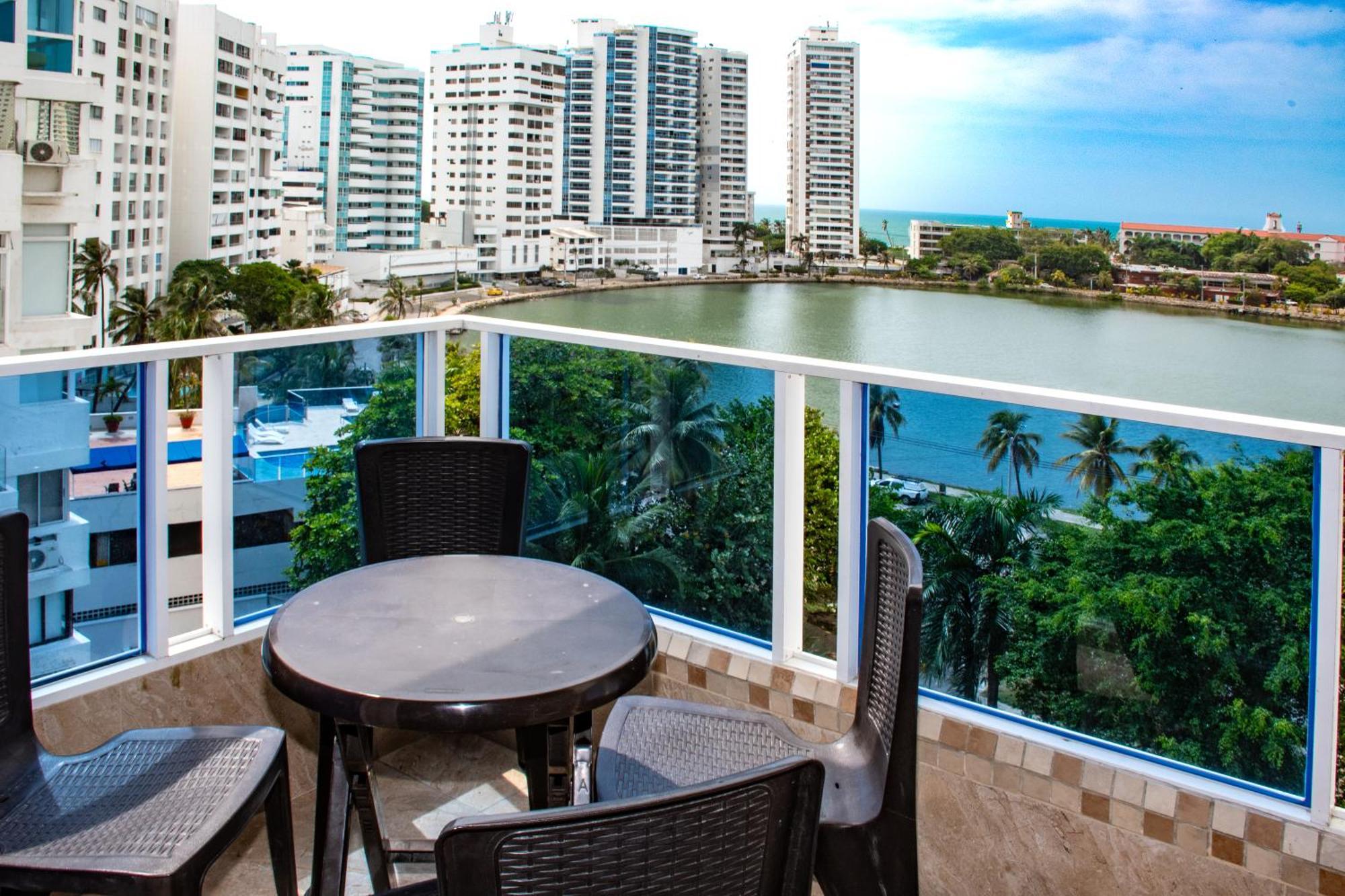 Apartamento Tranquilo Con Hermosas Vistas Cartagena Eksteriør bilde